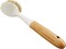 HIC Kitchen Dish Scrubbing Brush, Bamboo with Non-Scratch Bristles